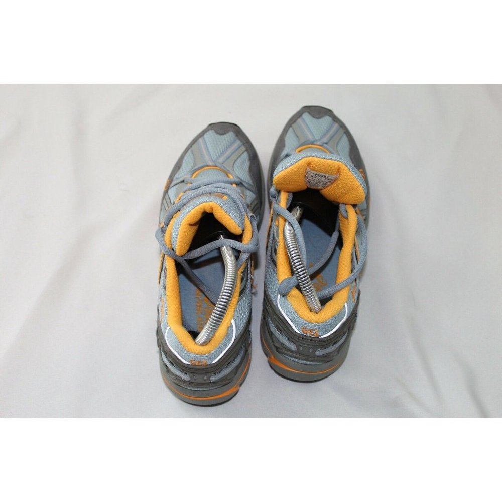 Asics Gel Trail Attack 7 gray orange Running Shoes T161N - Women's Size 7.5 - Picture 5 of 7